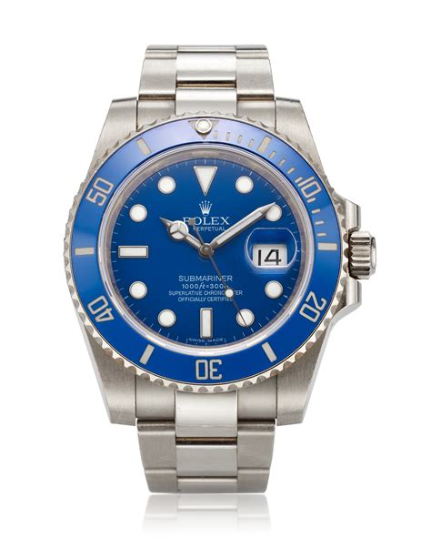 rolex smurf white gold